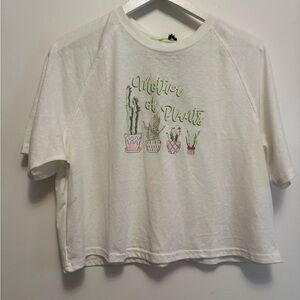 Avalanche White 'Mother of Plants' T-Shirt